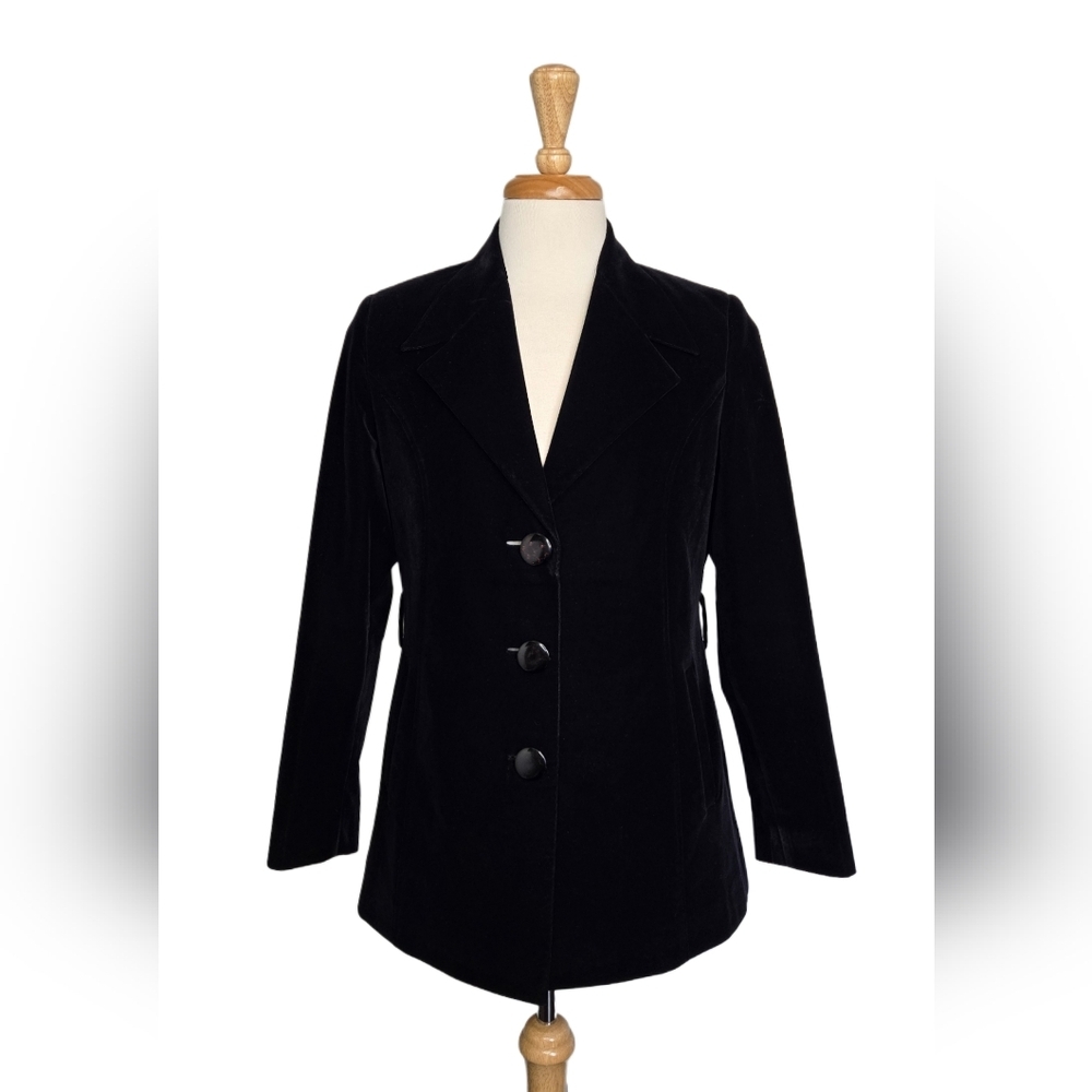 Vintage Velvet Whimsigoth Structured CastleCore Goth Medival Inspired Size‎ L